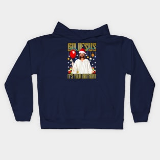 Jesus Birthday Christmas Kids Hoodie